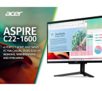 ACER Aspire C22-1600 21.5" All-in-One PC - Intel® Celeron®, 256 GB SSD, Black