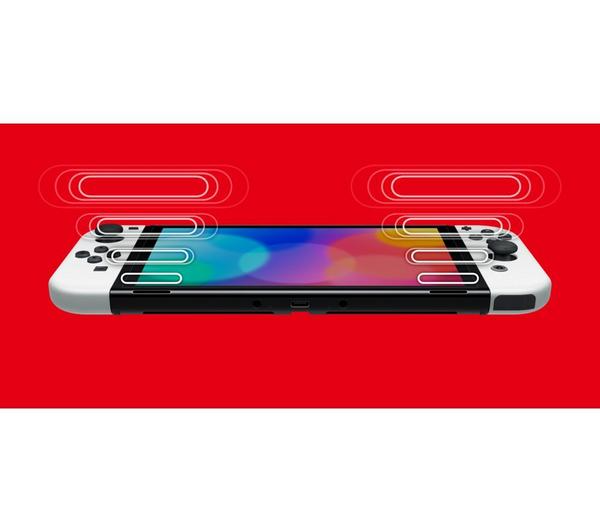 NINTENDO Switch OLED White & Minecraft Bundle