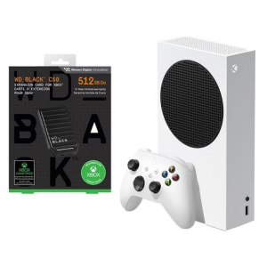 MICROSOFT Xbox Series S (512 GB SSD) & WD_BLACK C50 Expansion Card for Xbox Series X/S (512 GB) Bundle