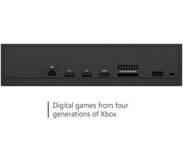 MICROSOFT Xbox Series S - 1 TB SSD, Black