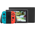 NINTENDO Switch Neon, Mario Kart 8 & Joy-Con Racing Wheels Bundle
