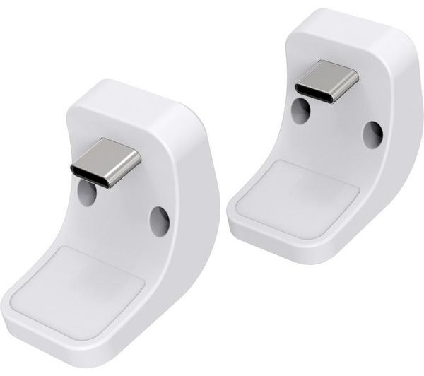 SONY PlayStation 5 Digital Edition Model Group, VS5001 Twin Docking Station (White) & Charge Cable Bundle