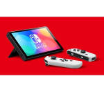 NINTENDO Switch OLED White, Mario Kart 8 Deluxe & Venom Joy-Con Racing Wheels Bundle