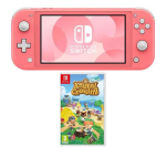 NINTENDO Switch Lite (Coral) & Animal Crossing: New Horizons Bundle