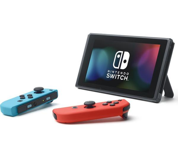 NINTENDO Switch (Red & Blue) & EA Sports FC 24 Bundle