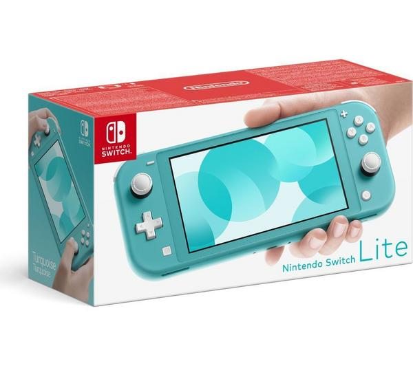 NINTENDO Switch Lite & Paper Mario: The Thousand-Year Door Bundle - Turquoise