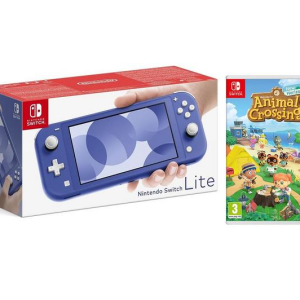 NINTENDO Switch Lite Blue & Animal Crossing: New Horizons Bundle