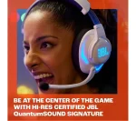 JBL Quantum 910P Wireless Gaming Headset - White
