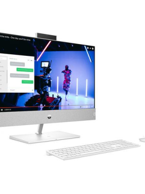HP Pavilion 24-ca2002 23.8" All-in-One PC - Intel® Core™ i5, 512 GB SSD, White