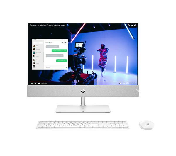 HP Pavilion 24-ca2002 23.8" All-in-One PC - Intel® Core™ i5, 512 GB SSD, White
