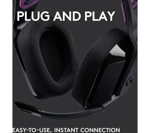 LOGITECH G535 LIGHTSPEED Wireless Gaming Headset - Black