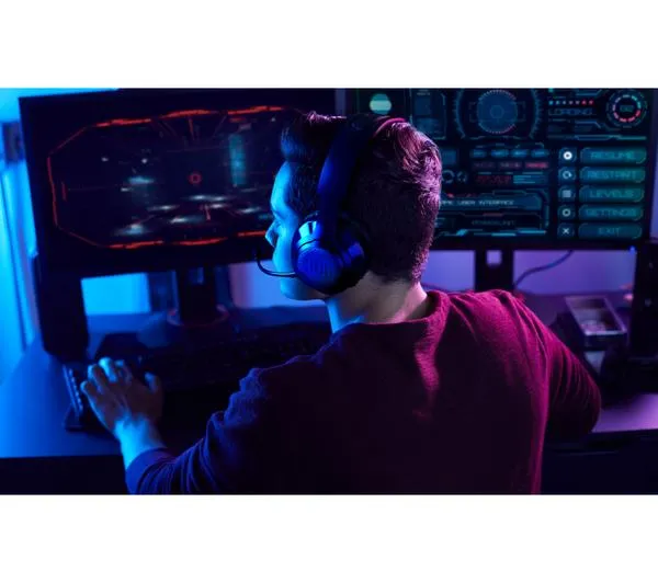 JBL Quantum 350 Wireless Gaming Headset - Black