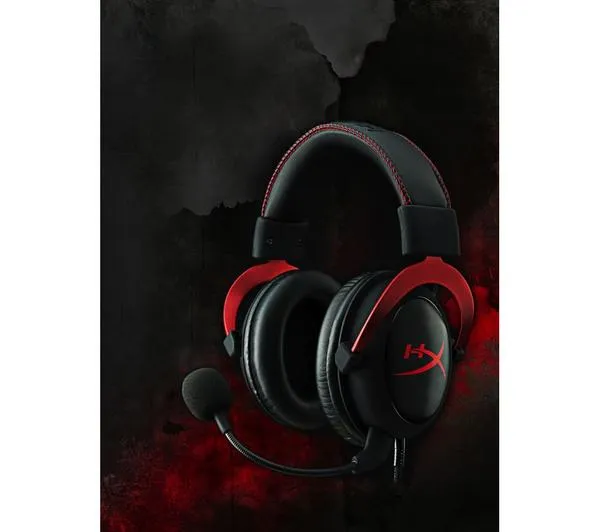 HYPERX Cloud II Pro 7.1 Gaming Headset - Black & Red