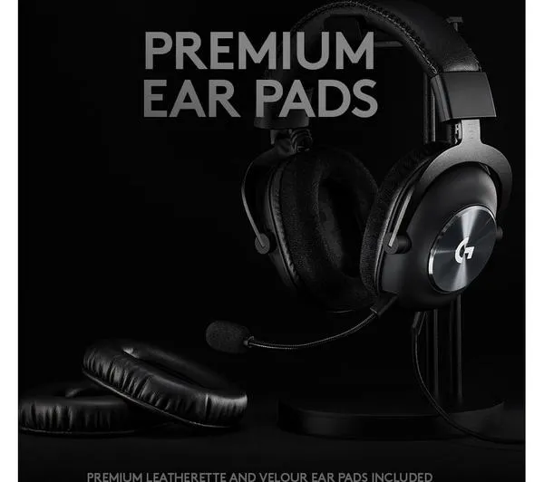 LOGITECH G PRO X 7.1 Gaming Headset - Black