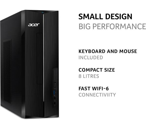 ACER Aspire XC-1760 Desktop PC - Intel® Core™ i5, 512 GB SSD, Black