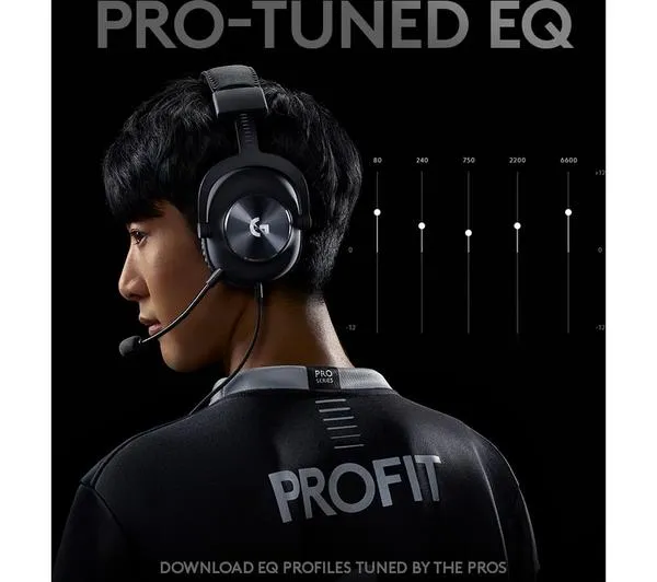 LOGITECH G PRO X 7.1 Gaming Headset - Black