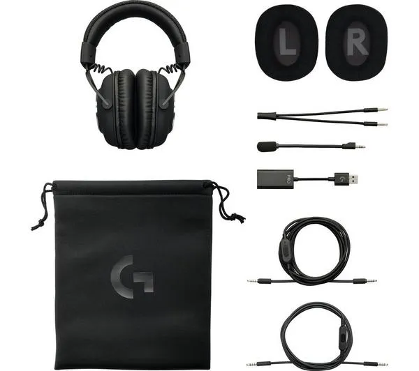 LOGITECH G PRO X 7.1 Gaming Headset - Black
