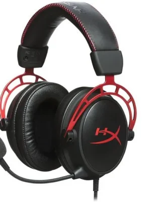 HYPERX Cloud Alpha Gaming Headset - Black & Red