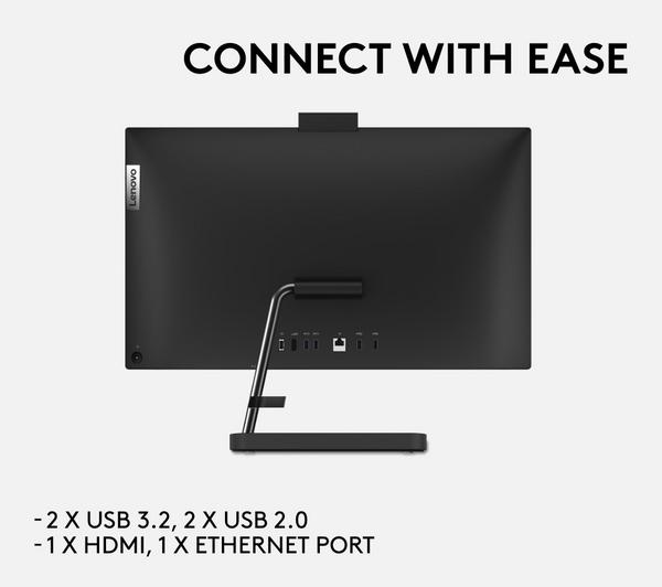 LENOVO IdeaCentre AIO 3i 23.8" All-in-One PC - Intel® Core™ i5, 512 GB SSD, Black