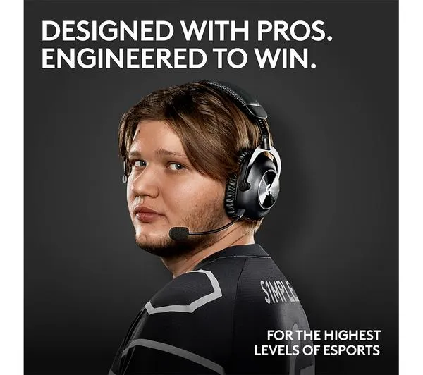 LOGITECH PRO X 2 Graphene Driver LIGHTSPEED Wireless 7.1 Gaming Headset - Black