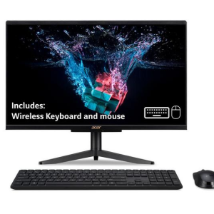 ACER Aspire C22-1600 21.5" All-in-One PC - Intel® Pentium® Silver, 256 GB SSD, Black
