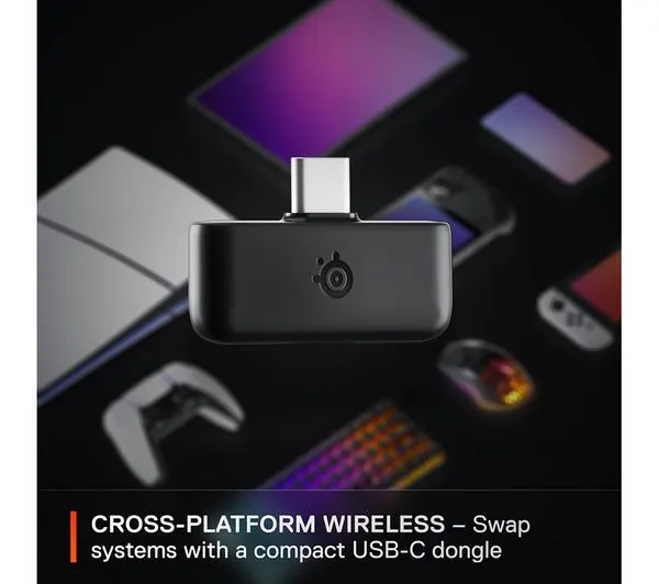 STEELSERIES Arctis Nova 5 Wireless PC Gaming Headset - Black