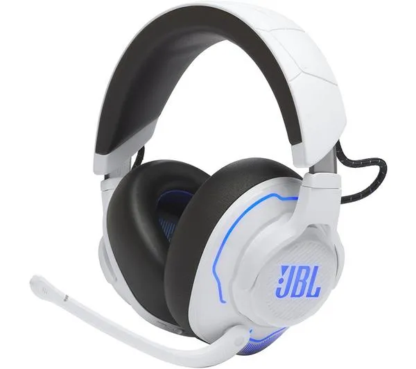 JBL Quantum 910P Wireless Gaming Headset - White