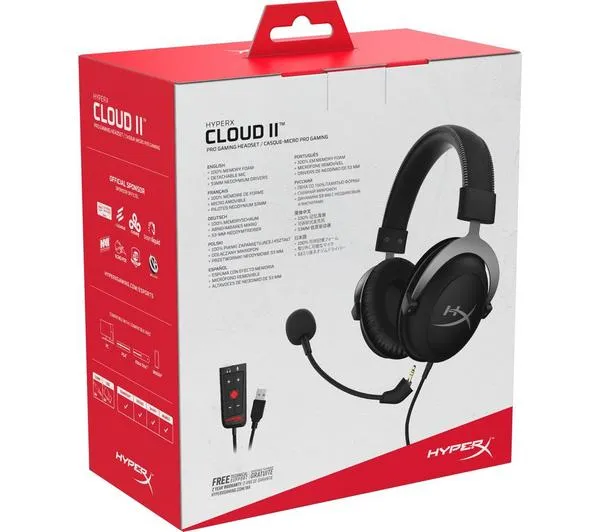 HYPERX Cloud II 7.1 Gaming Headset - Grey
