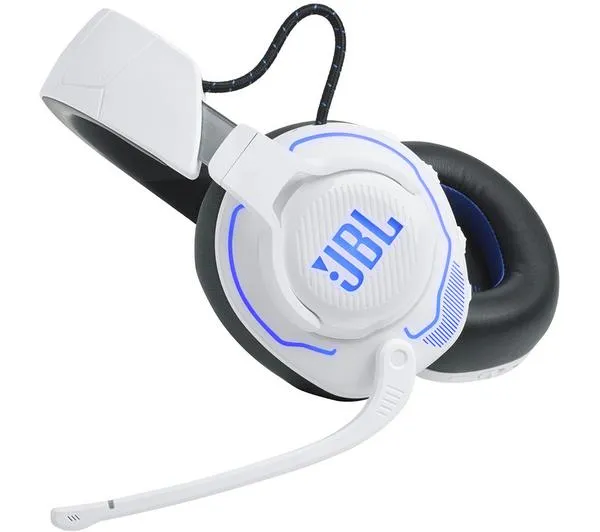 JBL Quantum 910P Wireless Gaming Headset - White