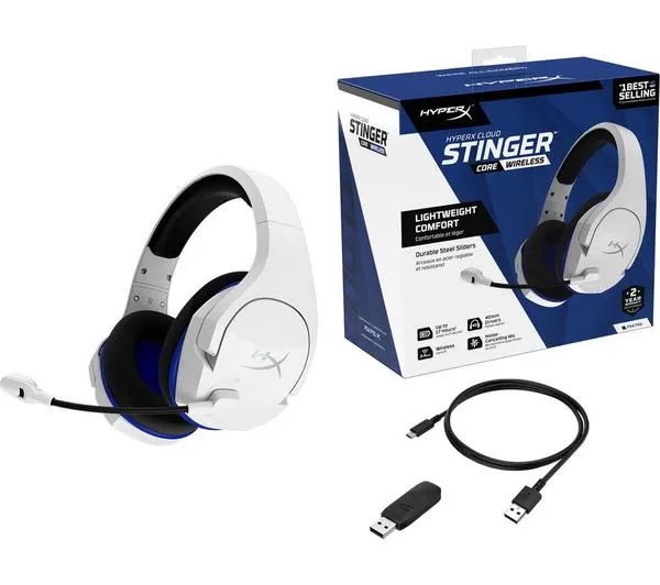 HYPERX Cloud Stinger Core Wireless Gaming Headset - White