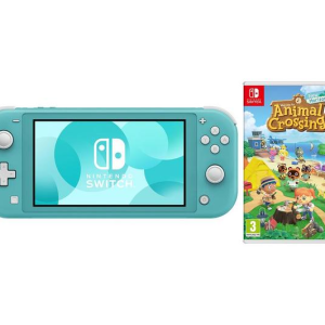 NINTENDO Switch Lite Turquoise & Animal Crossing: New Horizons Bundle