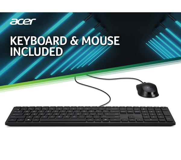 ACER Aspire XC-840 Desktop PC - Intel® Celeron®, 256 GB SDD, Black