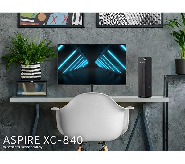 ACER Aspire XC-840 Desktop PC - Intel® Celeron®, 256 GB SDD, Black
