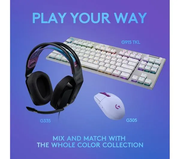 LOGITECH G335 Gaming Headset - Black