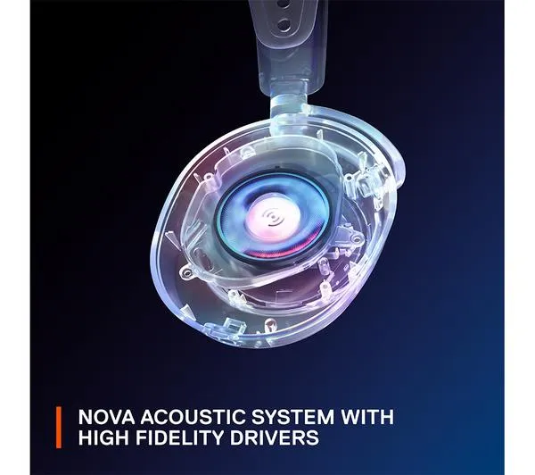 STEELSERIES Arctis Nova 4X Wireless 7.1 Gaming Headset - Black