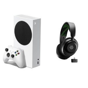 MICROSOFT Xbox Series S (512 GB) & Arctis Nova 4X Wireless 7.1 Gaming Headset Bundle