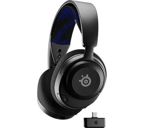 STEELSERIES Arctis Nova 4P Wireless 7.1 Gaming Headset - Black