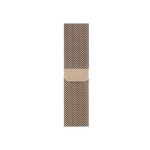 Apple Watch Strap 44mm Gold Milanese Loop