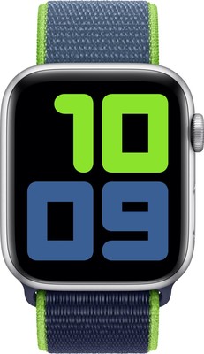 Apple Watch Strap 44mm Neon Lime Sport Loop