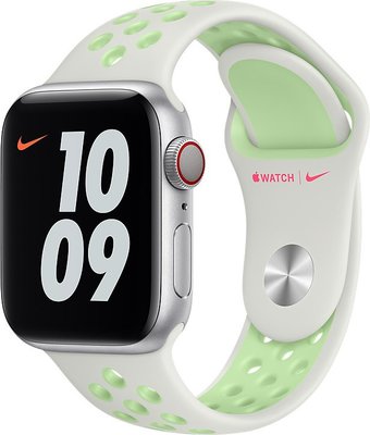 Apple Watch Strap 40mm Spruce Aura/Vapour Green Nike Sport Band - Regular