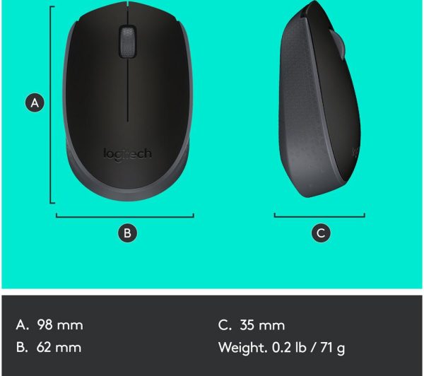 LOGITECH M171 Wireless Optical Mouse