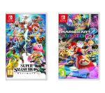 NINTENDO SWITCH Super Smash Bros. Ultimate & Mario Kart 8 Deluxe Bundle