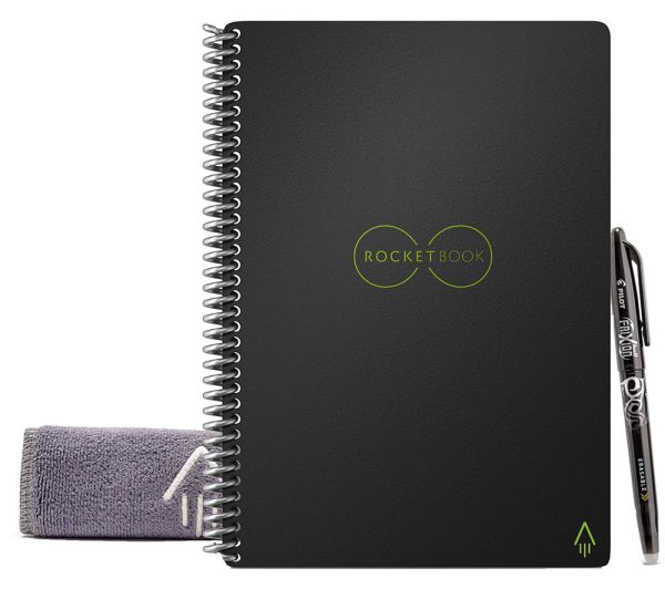 ROCKETBOOK Everlast Letters Digital Notebook - Executive Size