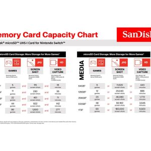SANDISK High Performance Class 10 microSD Memory Card for Nintendo Switch - 64 GB