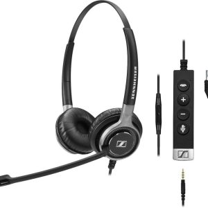 SENNHEISER Century SC 665 USB Headset - Black & Silver