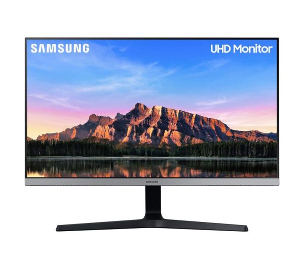 SAMSUNG LU28R550UQPXXU 4K Ultra HD 28â€ LED Monitor - Dark Grey