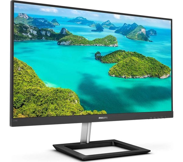PHILIPS 278E1A 4K Ultra HD 27" IPS Monitor - Black