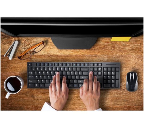 KENSINGTON Pro Fit Low-Profile Wireless Keyboard & Mouse Set