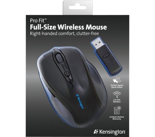KENSINGTON Pro Fit Full-Size Wireless Optical Mouse