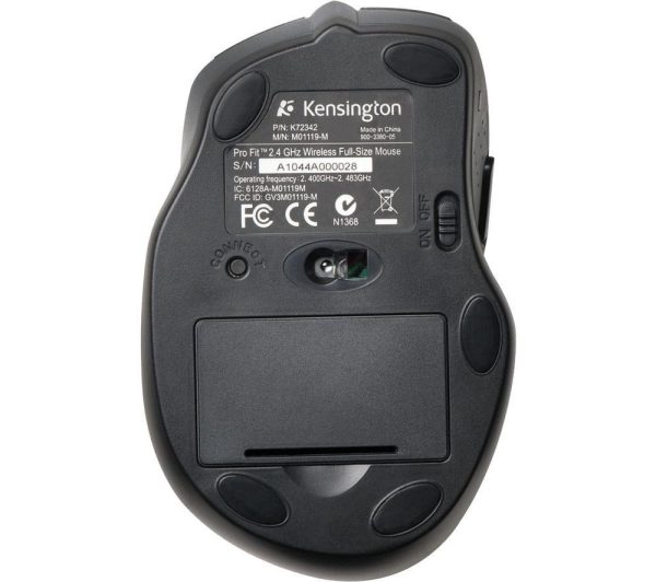 KENSINGTON Pro Fit Full-Size Wireless Optical Mouse